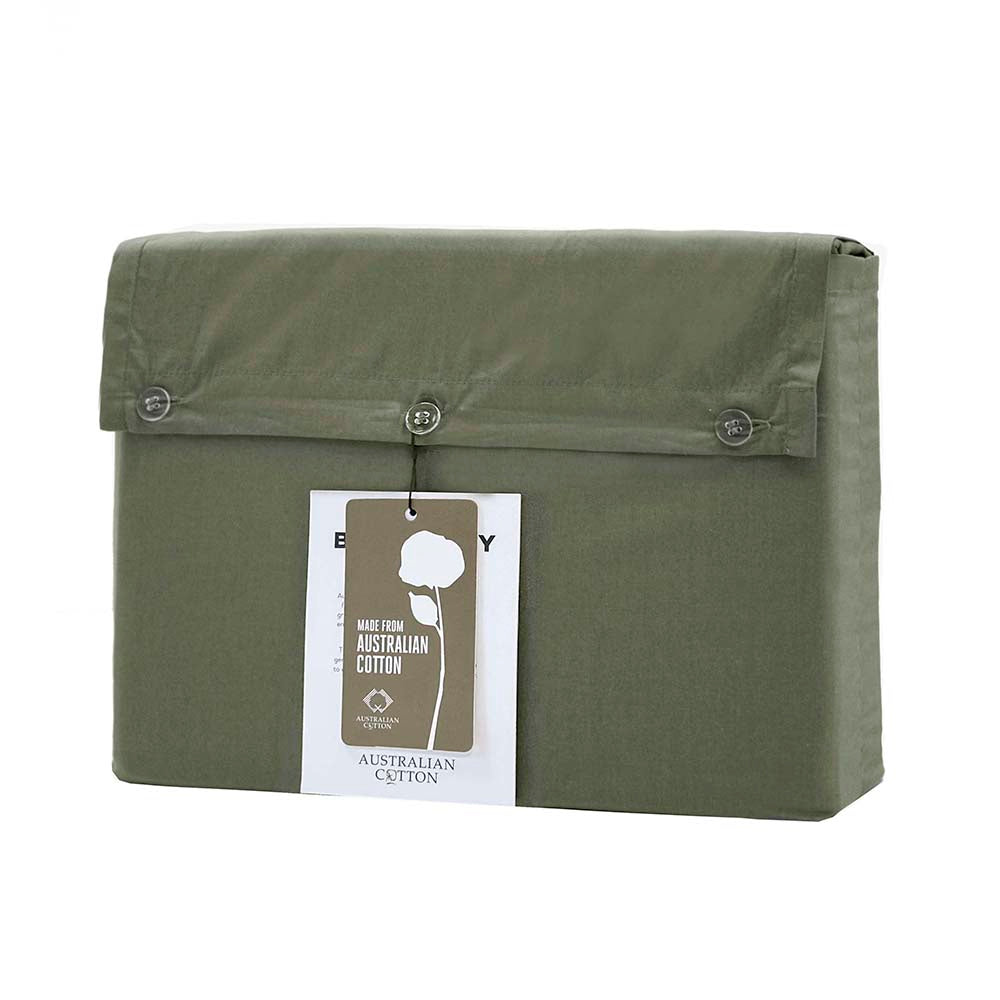 Bambury Pinnacle Sheet Set - Moss