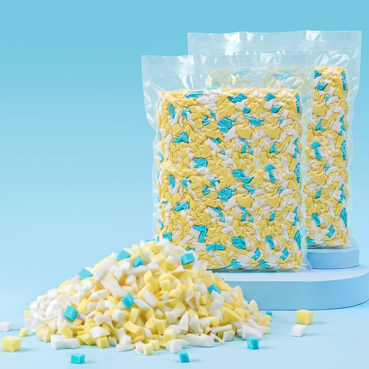 Artiss 4.4KG Bean Bag Filler Shredded Memory Foam Pillow Stuffing Fill
