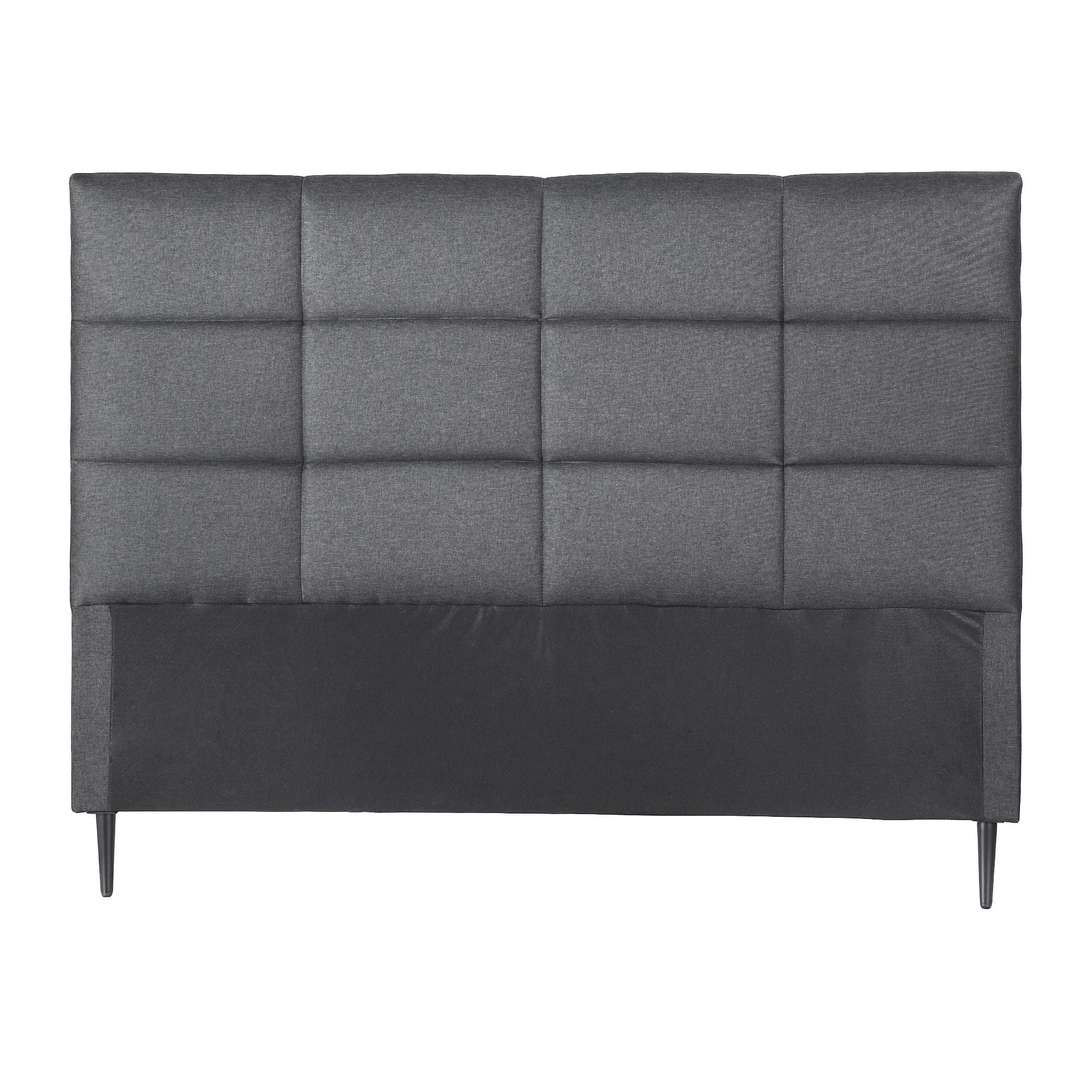 Artiss Bed Headboard Queen Bedhead Linen Fabric Charcoal