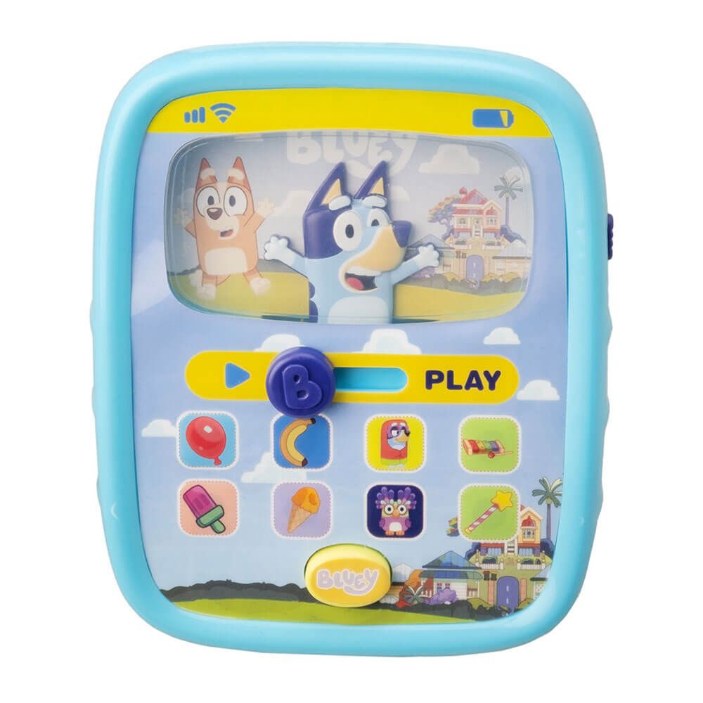 Bluey My First Tablet Interactive Toy Colour Identify Buttons for 6 Months+