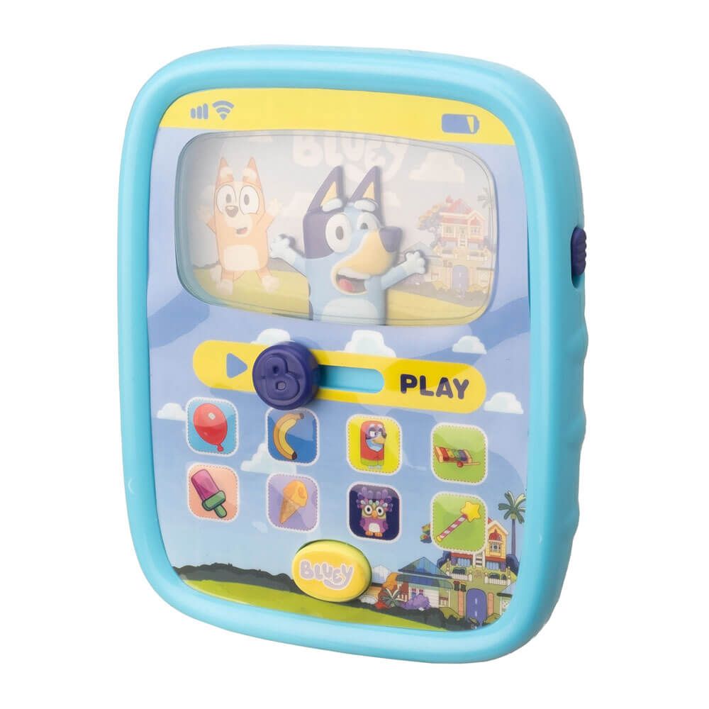 Bluey My First Tablet Interactive Toy Colour Identify Buttons for 6 Months+