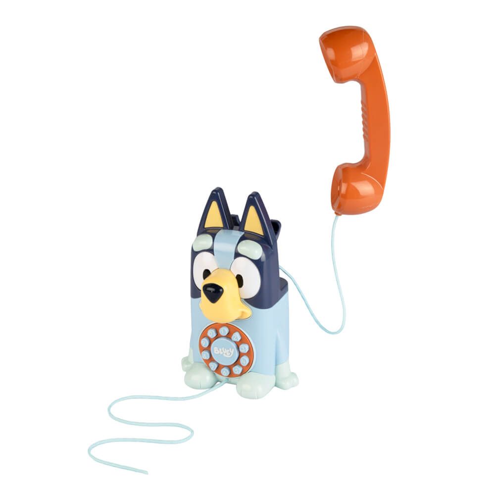 Bluey Telephone Pull Along Toy Theme Tune Ringing Tone Sounds for 18 Months+