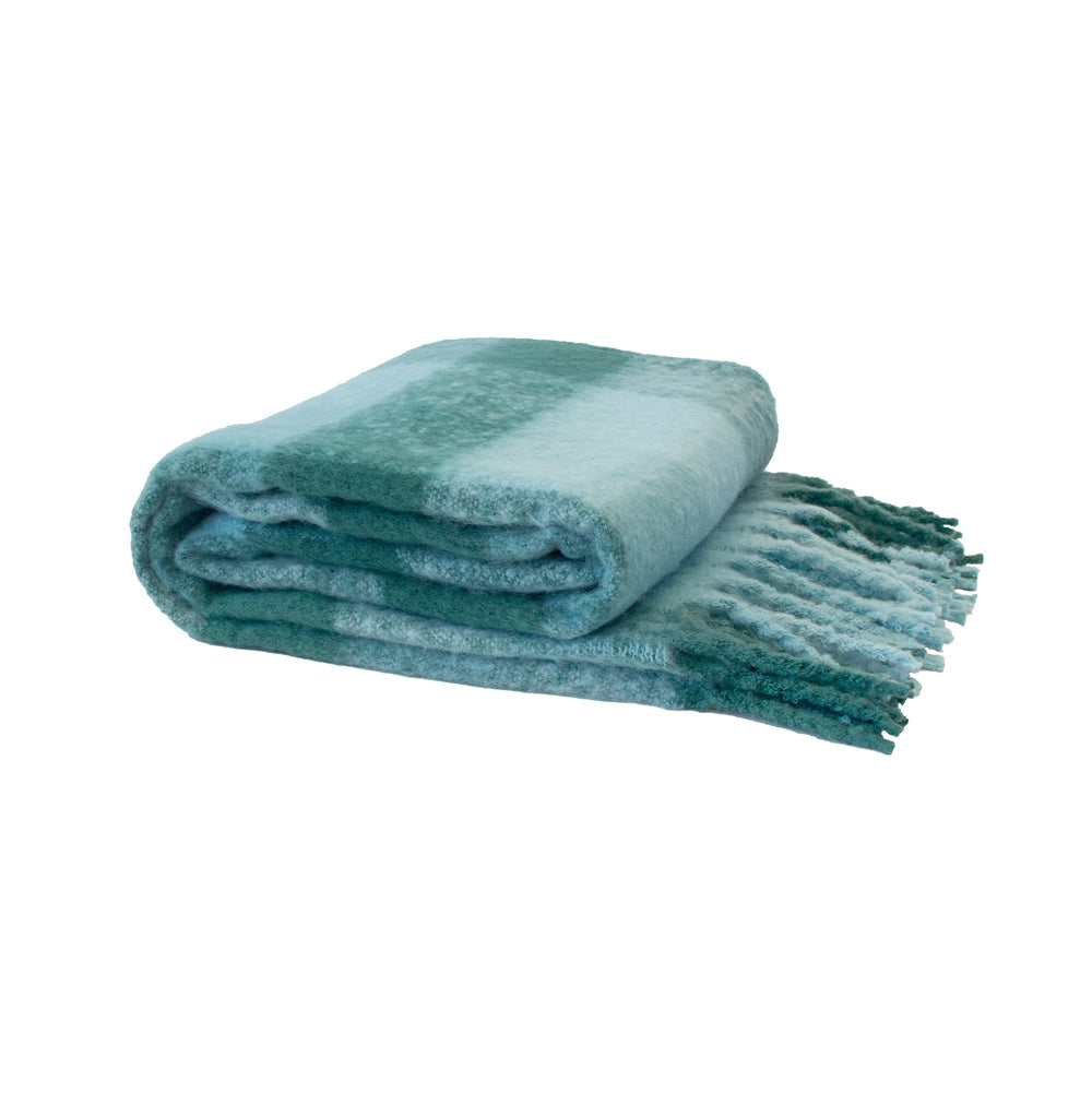 Bambury Cosmo Throw - Aqua