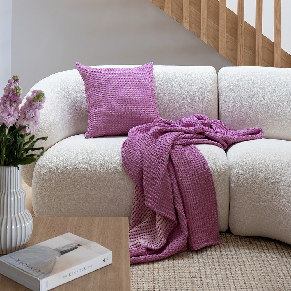 Bambury Dora Throw - Orchid