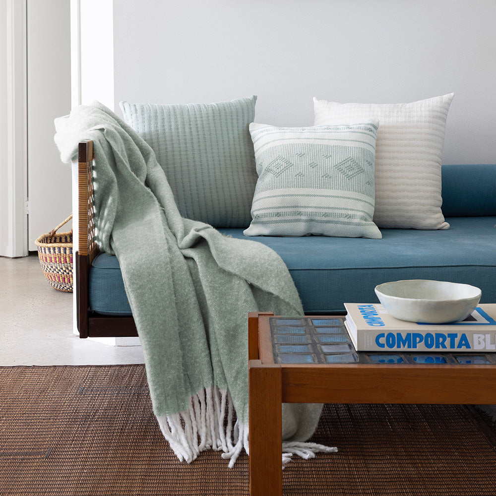 Bambury Nova Square Cushion - Ivory