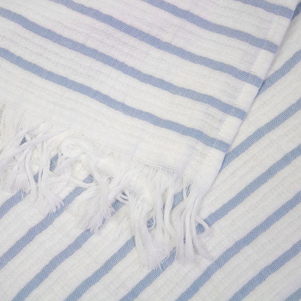 Bambury Haven Throw - Blue