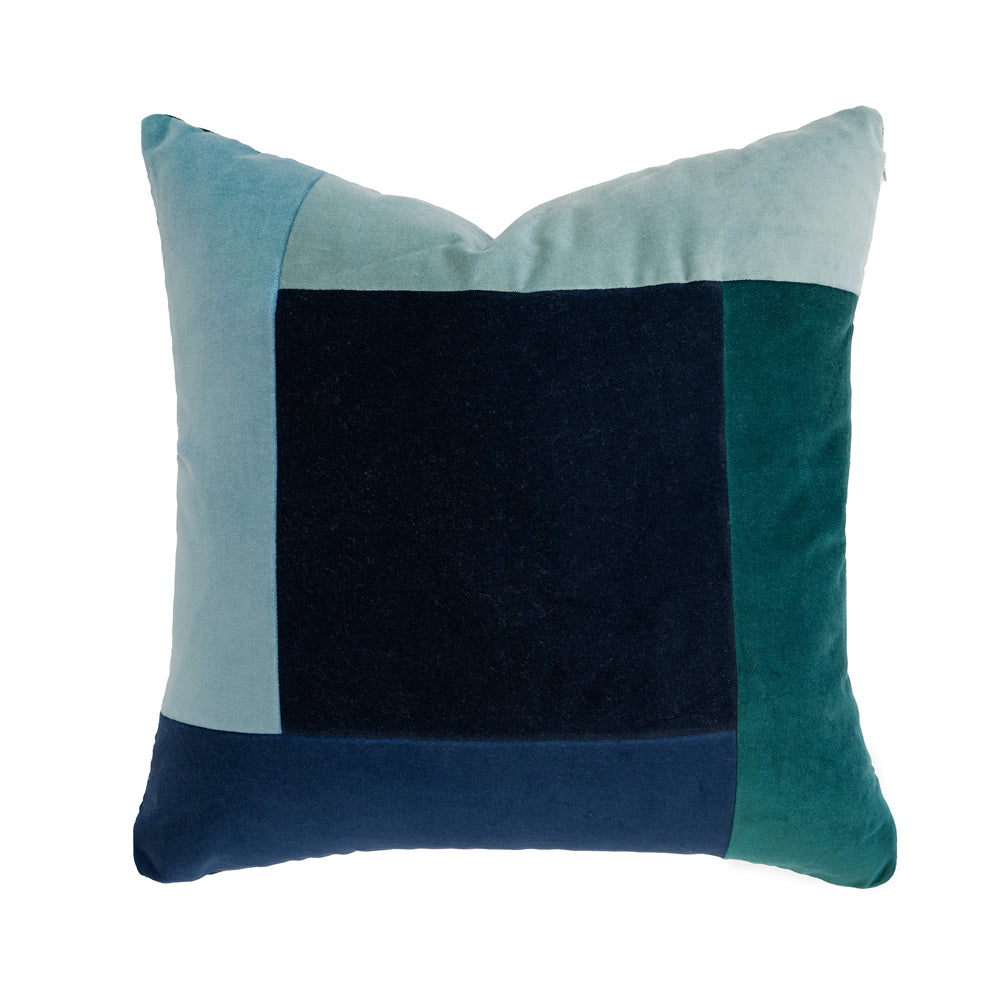 Bambury Jax Square Cushion - Ocean