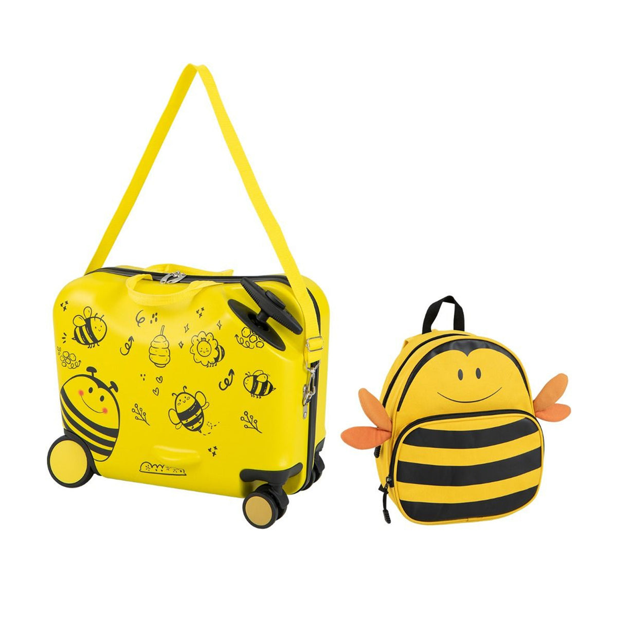 2 PC Kids Luggage Set Spinner Wheels Boys Girls Suitcase Travel Carry On Case