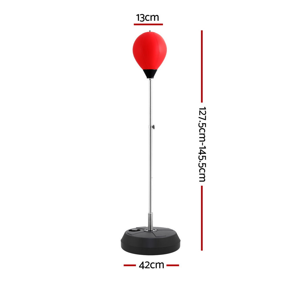 Everfit Adult Punching Bag Stand 150cm Adjustable Freestanding with Gloves and Pump