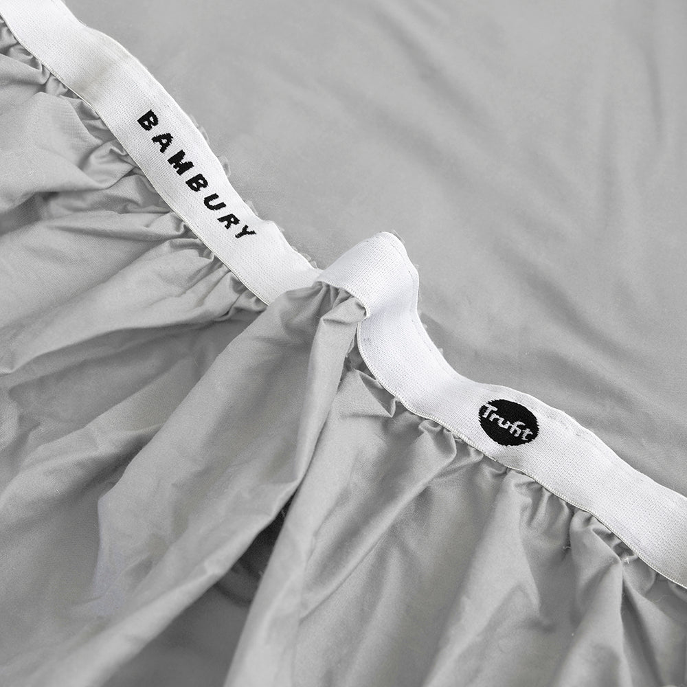 Bambury Tru Fit Sheet Set - Silver