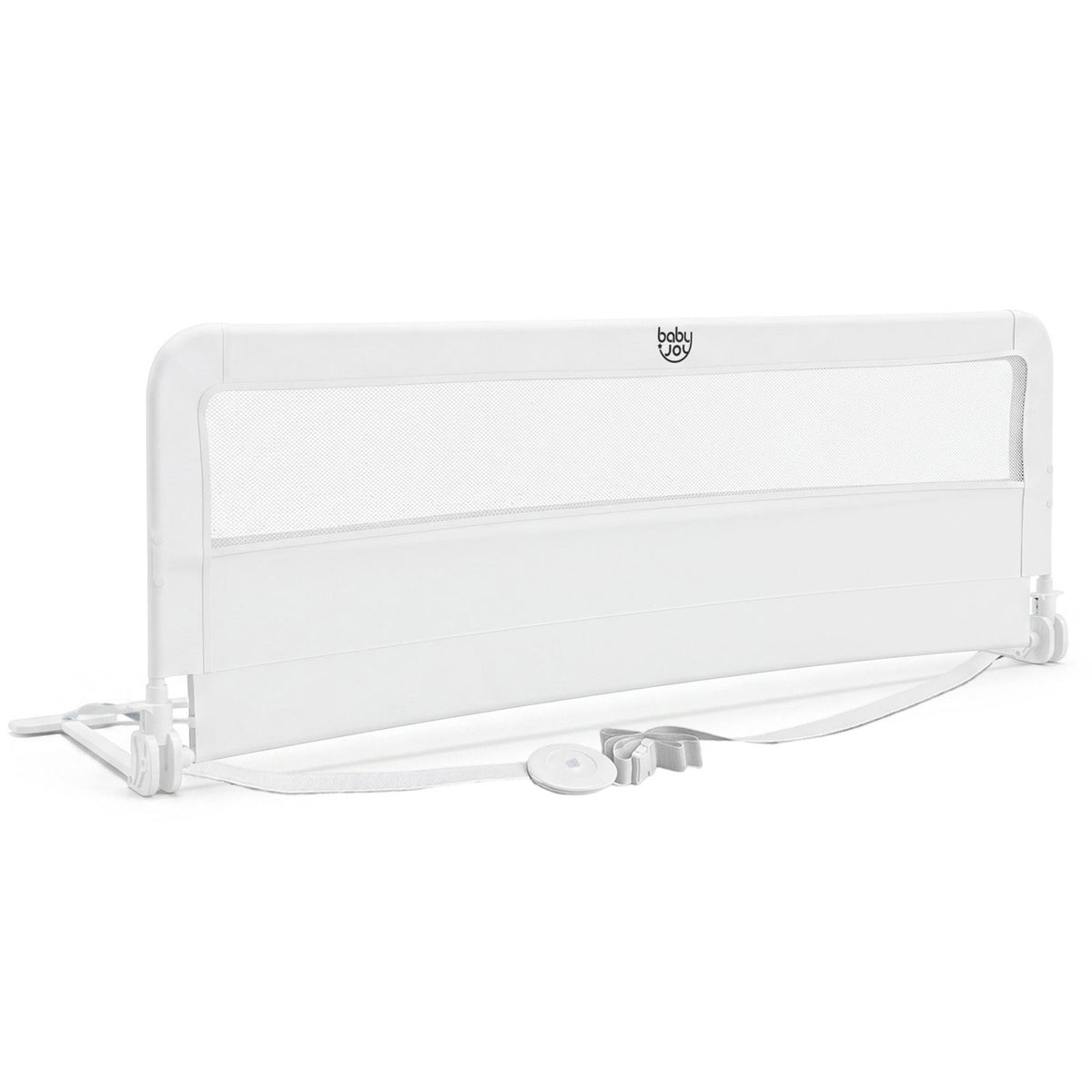 Foldable Toddler Bed Guard Rail 150cm Safety Barrier Removable Cover BPA Free