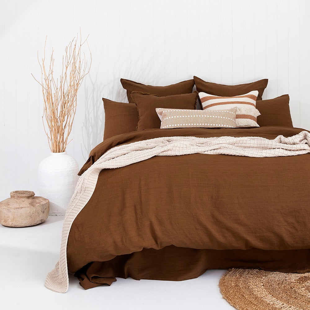 Bambury French Flax Linen Sheet Set