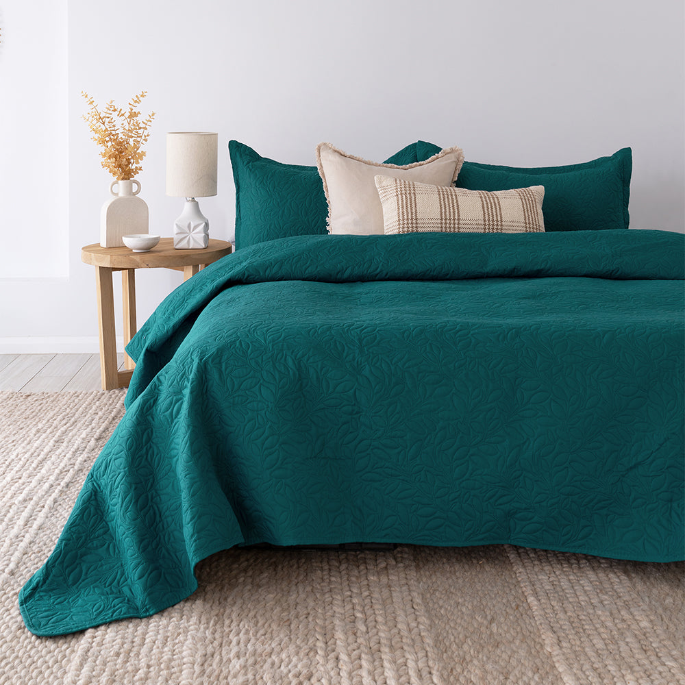 Bambury Botanica Coverlet Set
