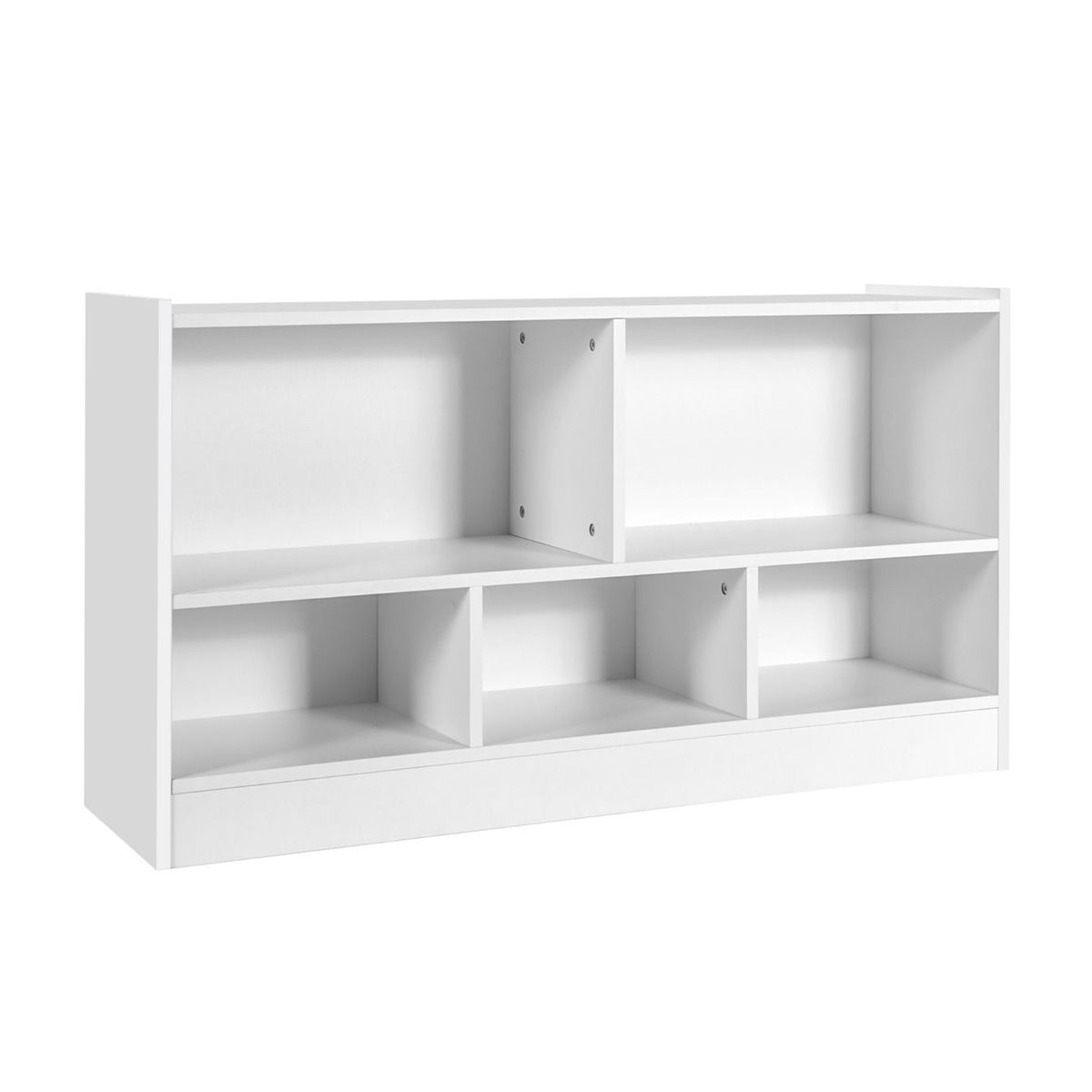 Kids Bookcase Toy Storage Cabinet 5 Compartment Cube Organizer Playroom