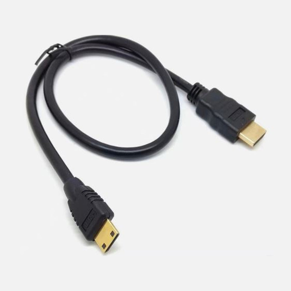 8Ware 4K 2m Mini HDMI to High Speed HDMI Cable with Ethernet Male to Male Ultra HD Video Audio for TV Monitor Projector