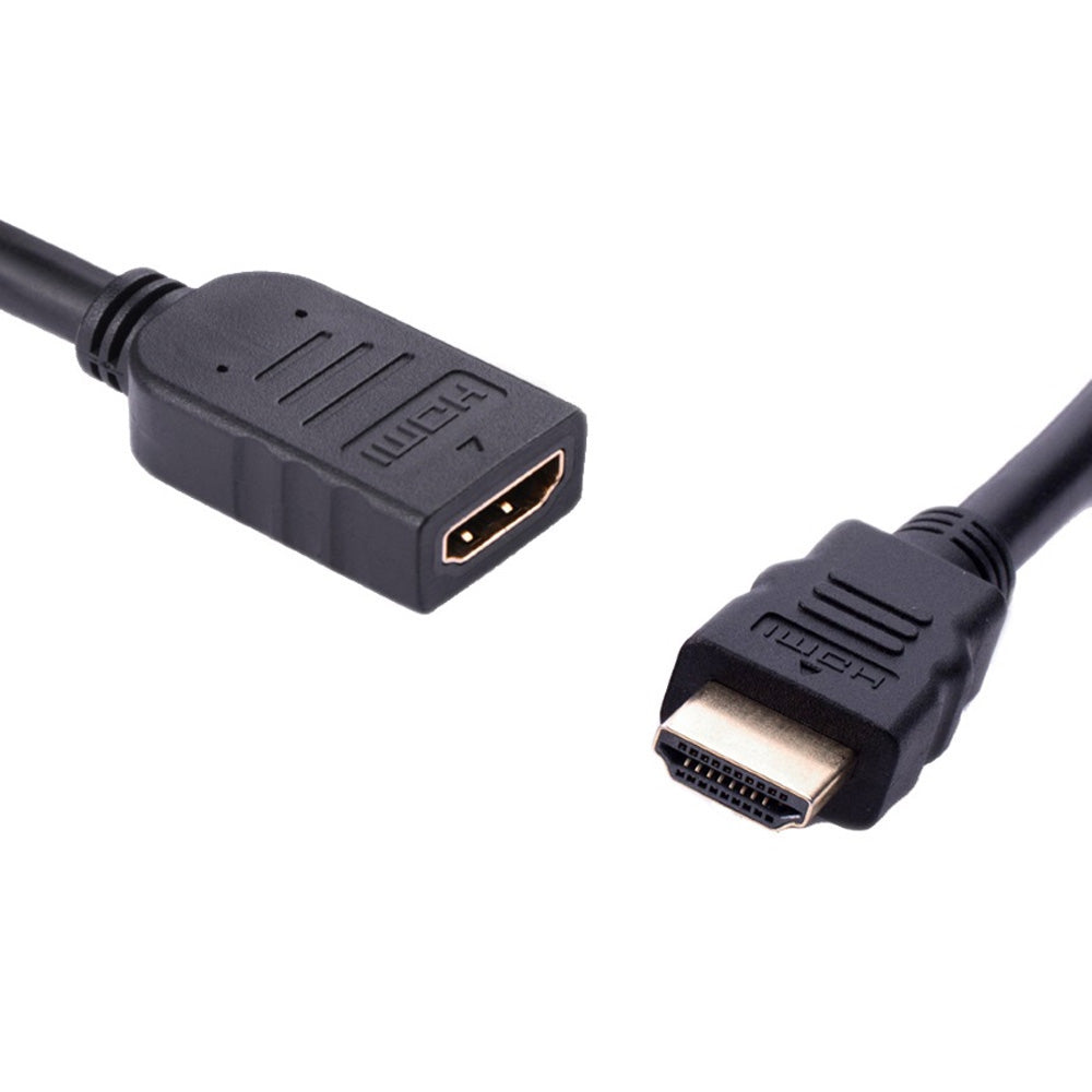 8ware 2m High Speed HDMI Extender Cable Male to Female V1.4 4K x 2K 30Hz 30AWG Adapter for PC Set Top Box DVD Player TV