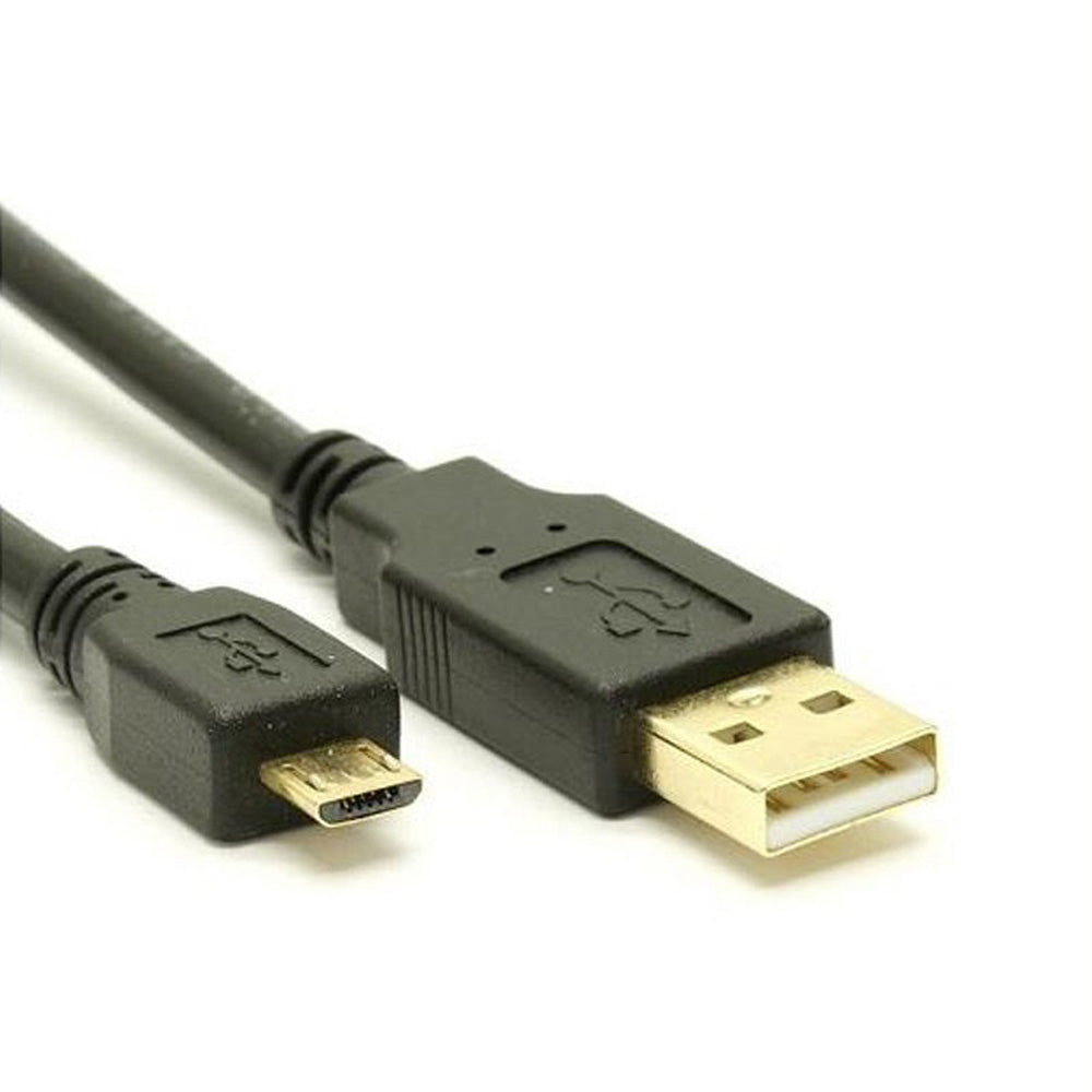 8Ware 3m USB 2.0 Data and Charging Cable Type A Male to Micro USB B Male Suitable for Smartphones Tablets and Similar Devices Black