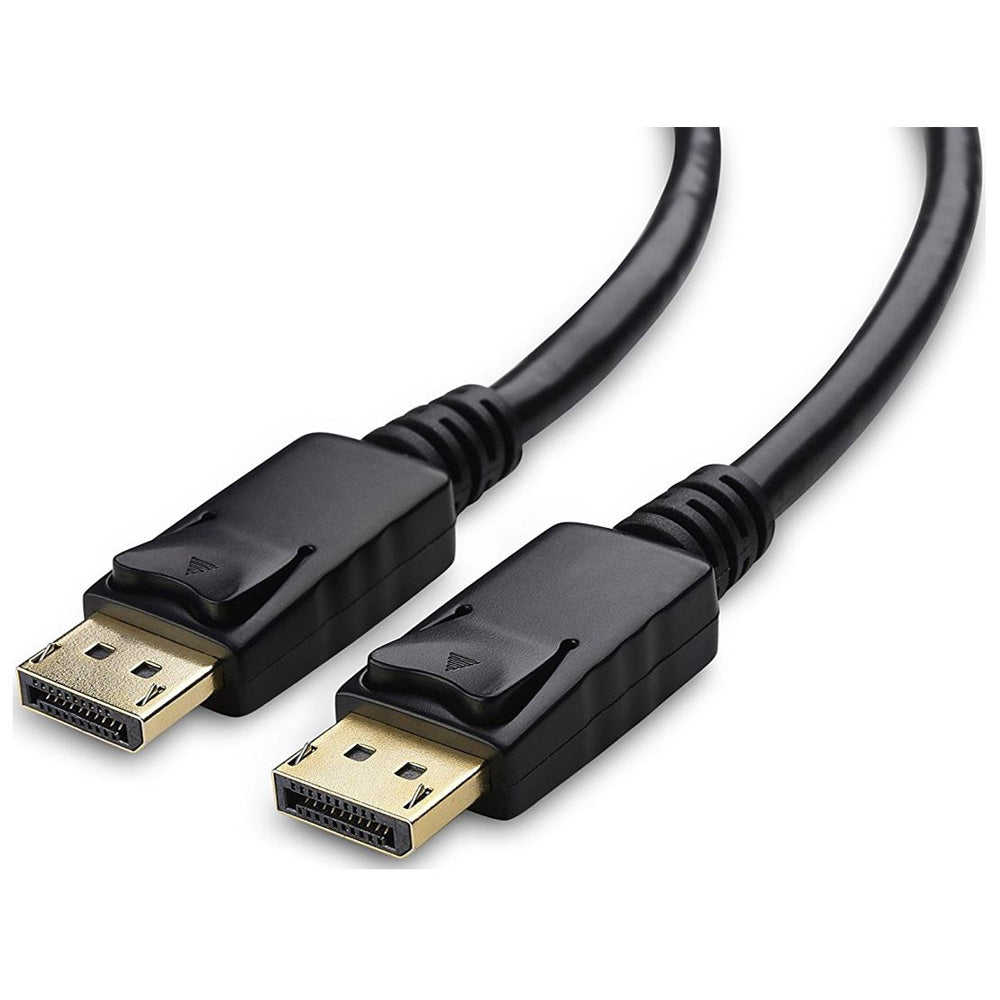 Astrotek DisplayPort Cable 5m 20 Pin Male to Male DP1.2 4K 30AWG Gold Plated Black PVC Jacket for PC Monitor Laptop Projector