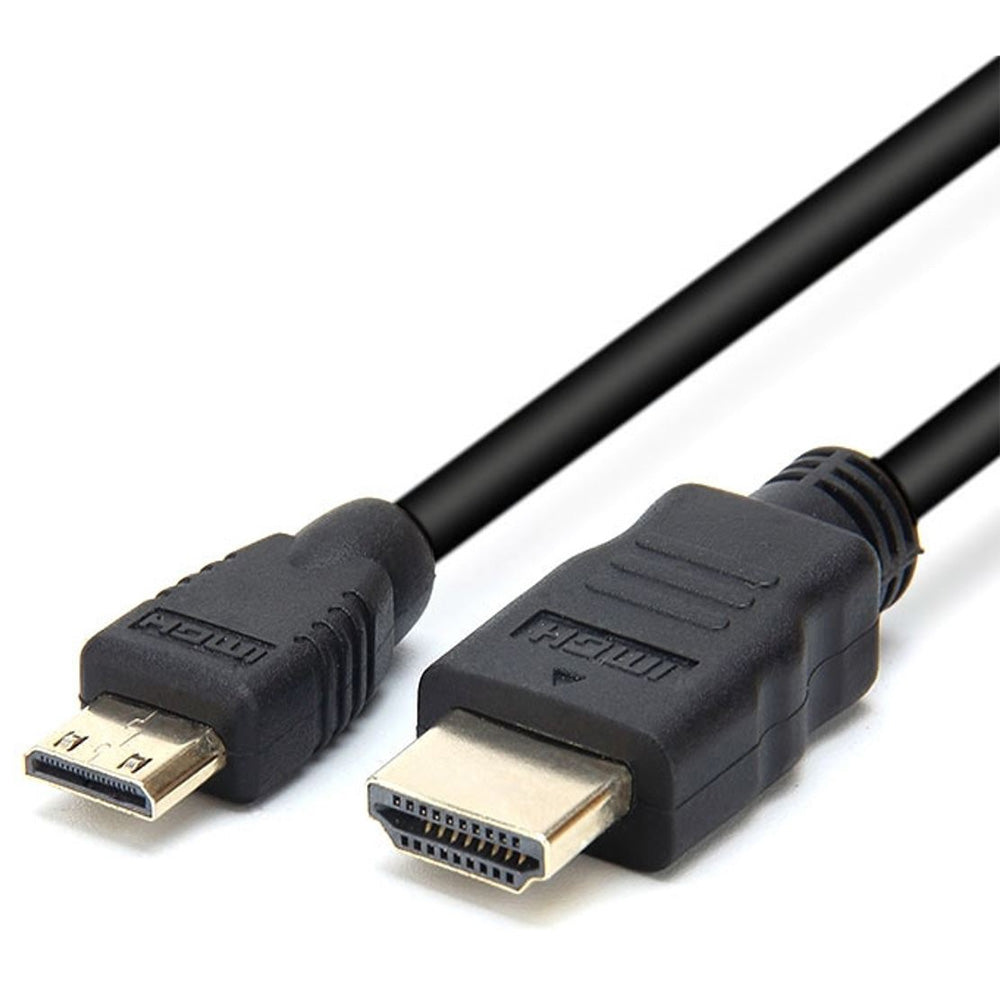 Astrotek 2m High Speed HDMI to Mini HDMI Cable with Ethernet 1.4V 19 Pin A Male to Mini C Male 30AWG Gold Plated PVC Jacket