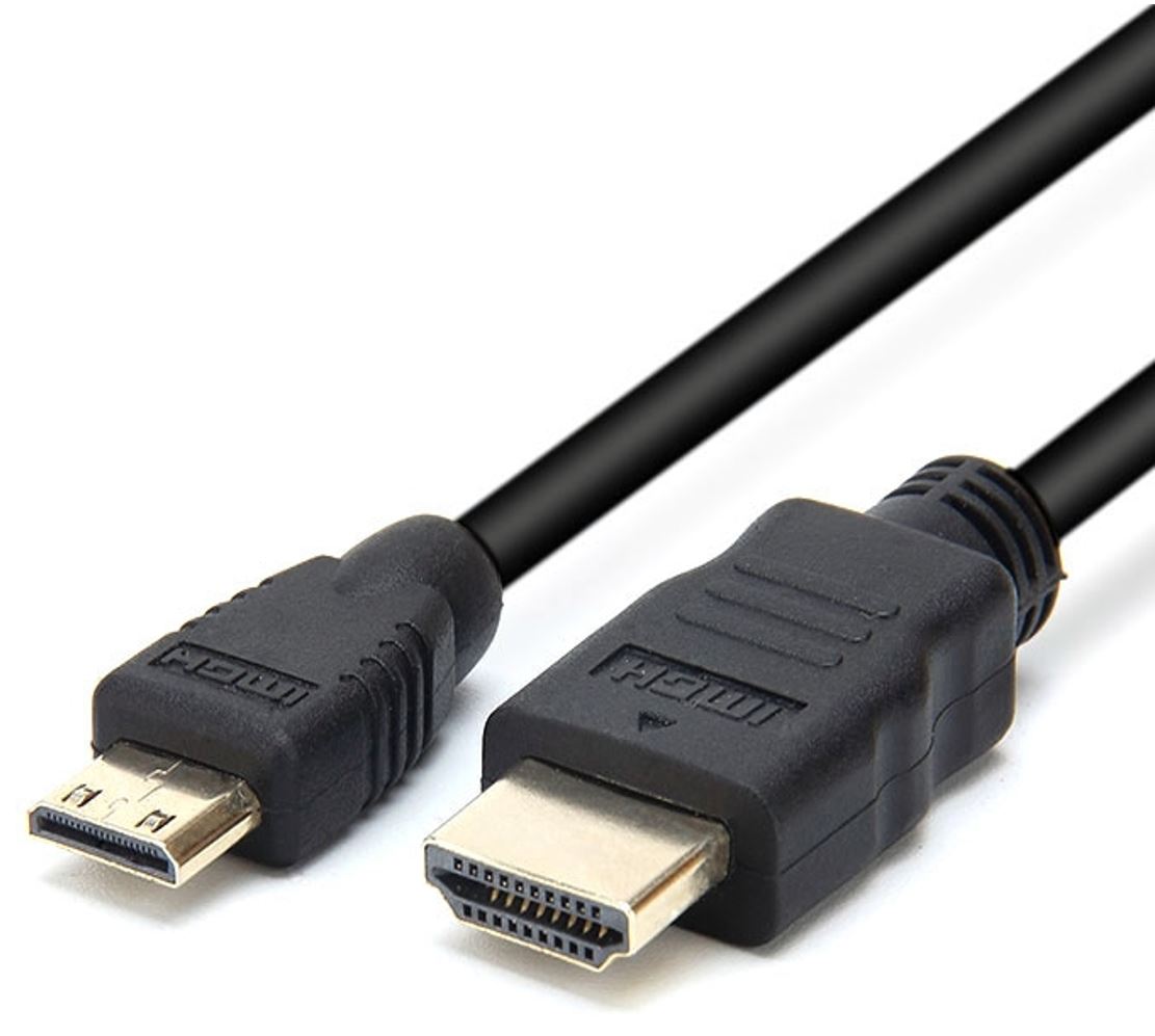 Astrotek 1m Mini HDMI to HDMI Cable with Ethernet V1.4 3D HD 1080p Male to Male for Camera Camcorder Tablet Smart Phone