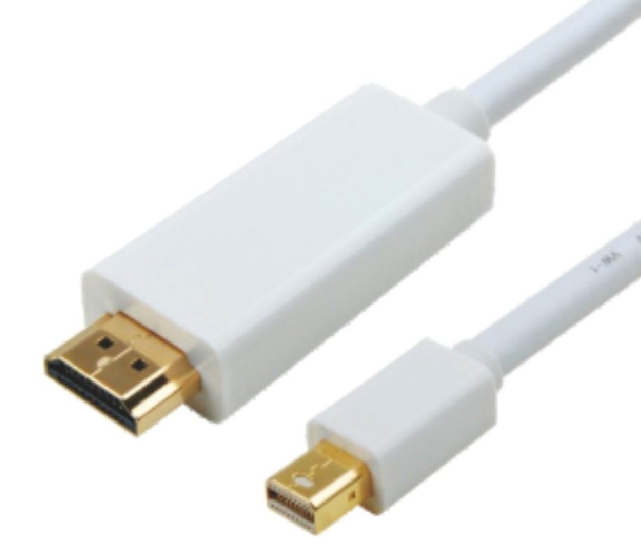 Astrotek 5m Mini DisplayPort DP to HDMI Cable 20 Pin Male to 19 Pin Male 32AWG Gold Plated for Projector Monitor HDTV