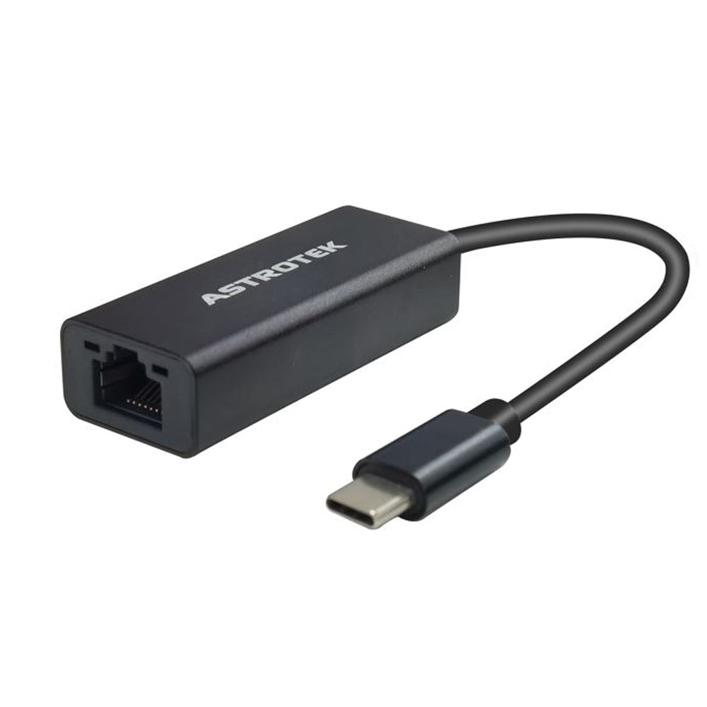 Astrotek USB-C to RJ45 Gigabit LAN Ethernet Adapter 15cm Male to Female for HP Lenovo Asus iPad Pro MacBook Air Dell XPS