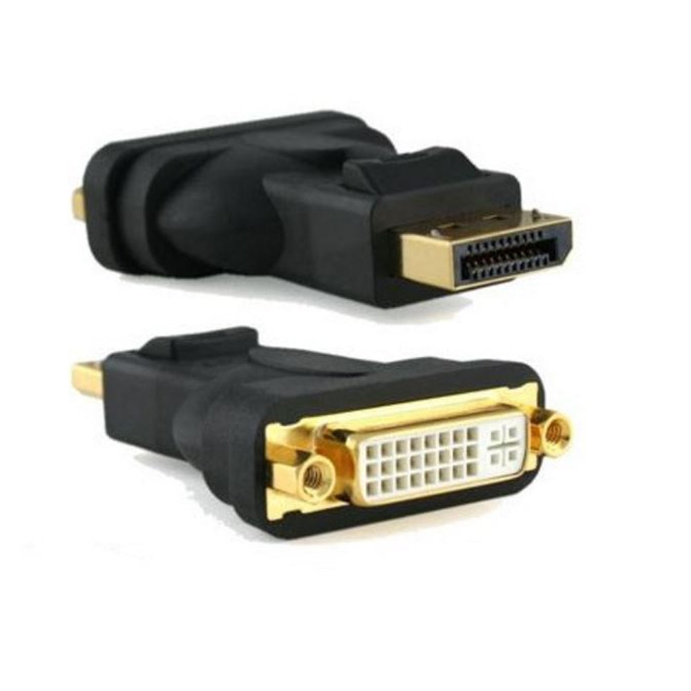 Astrotek DisplayPort DP to DVI-D Converter Adapter 20 Pin Male to DVI 24+1 Pin Female Digital Video