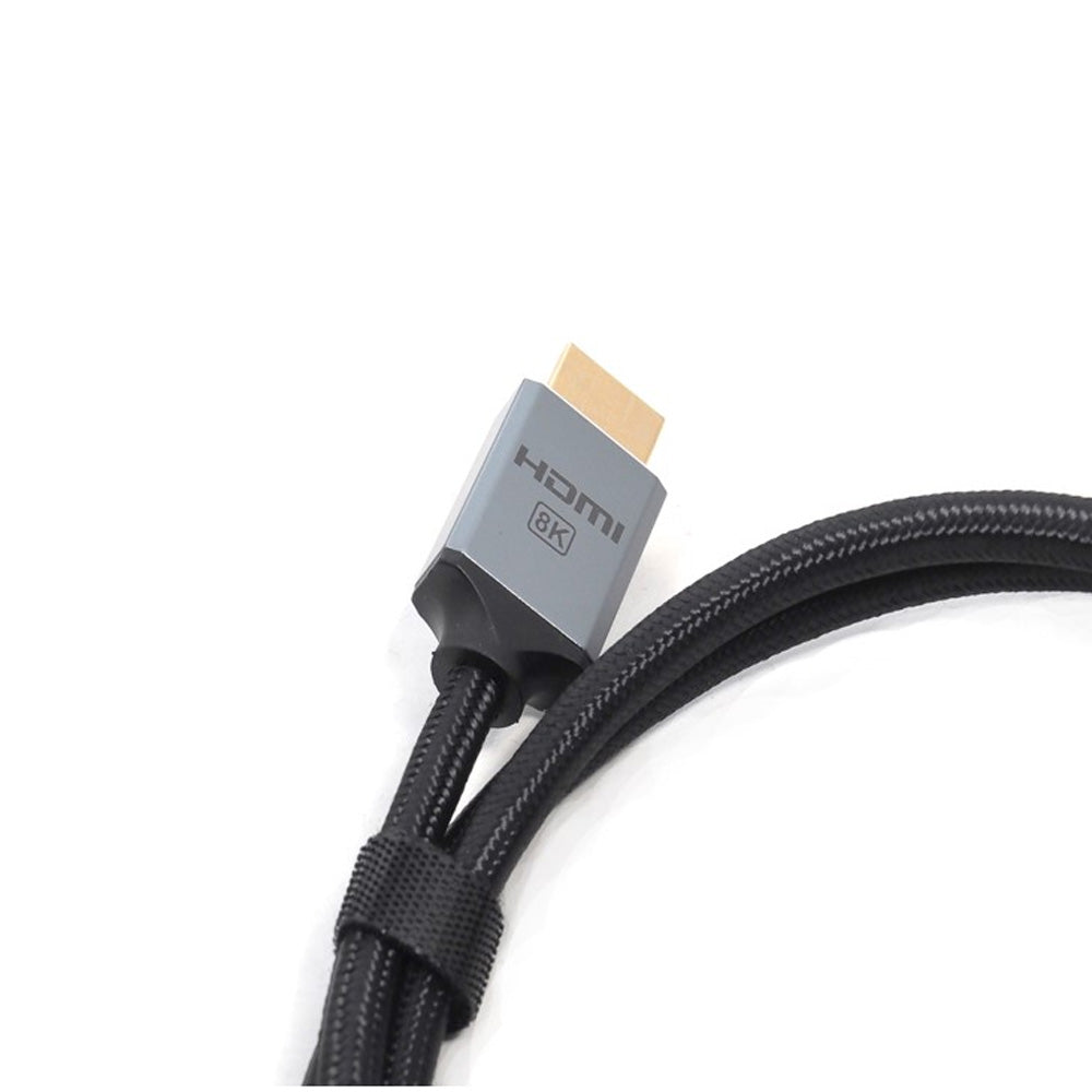 Oxhorn 3m HDMI 2.1 Ultra Certified Cable 8K 60Hz 4K 120Hz 3D Ethernet Aluminium Head Nylon Braided Triple Shielding