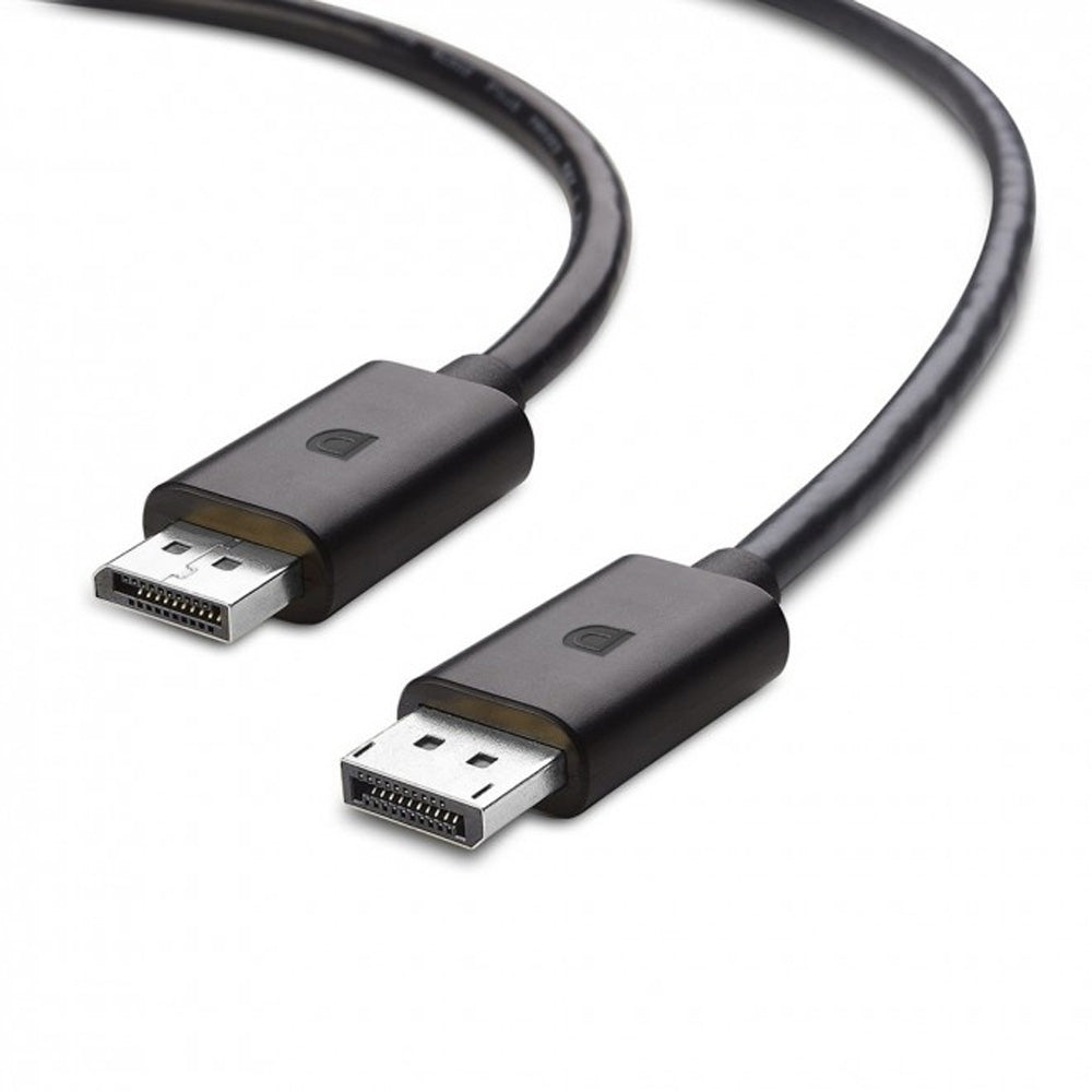 Simplecom DisplayPort Cable 1.8m Male to Male DP1.4 32Gbps 8K 60Hz 4K 144Hz HDR 10 Bit Colour Aluminium Foil Shielded Lead