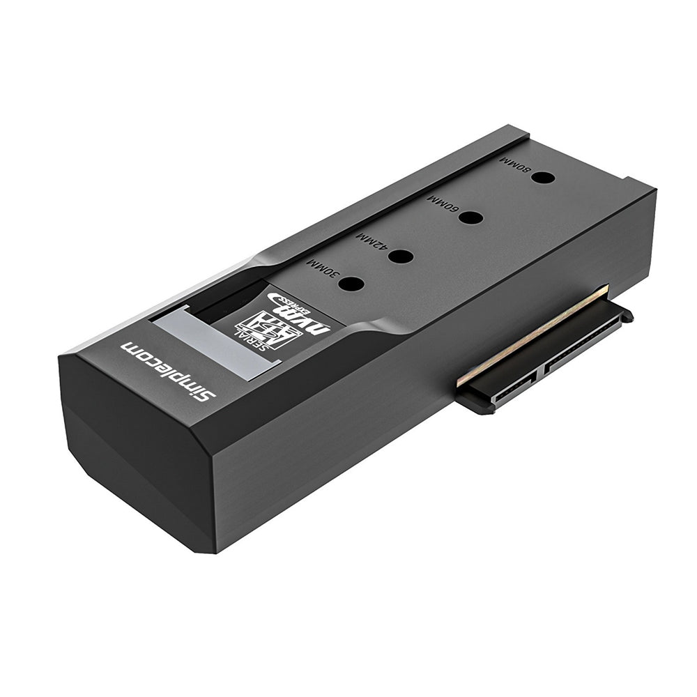 Simplecom SA536 USB to M.2 and SATA 2-in-1 Adapter for 2.5 3.5 HDD NVMe SATA M.2 SSD USB 3.2 Gen2 10Gbps Power Supply