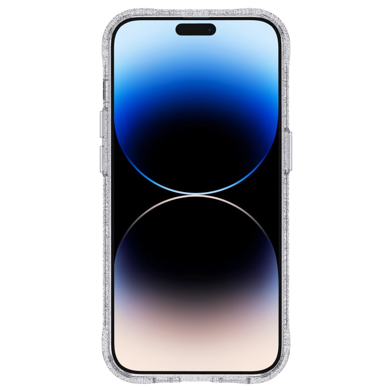Case-Mate Sheer Crystal Case for iPhone 15 &14 – Clear & Gold
