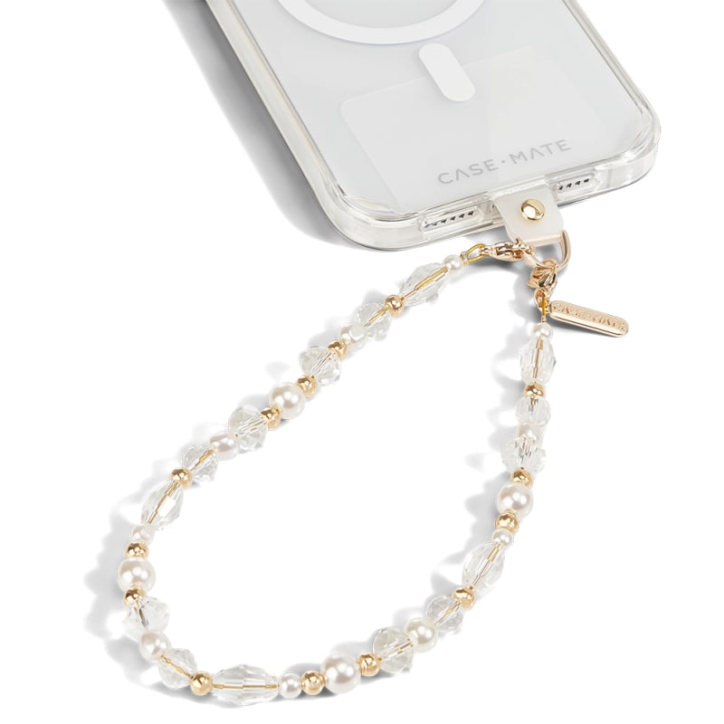 Case-Mate Beaded Phone Wristlet Strap – Universal Fit, Crystal & Boho Designs