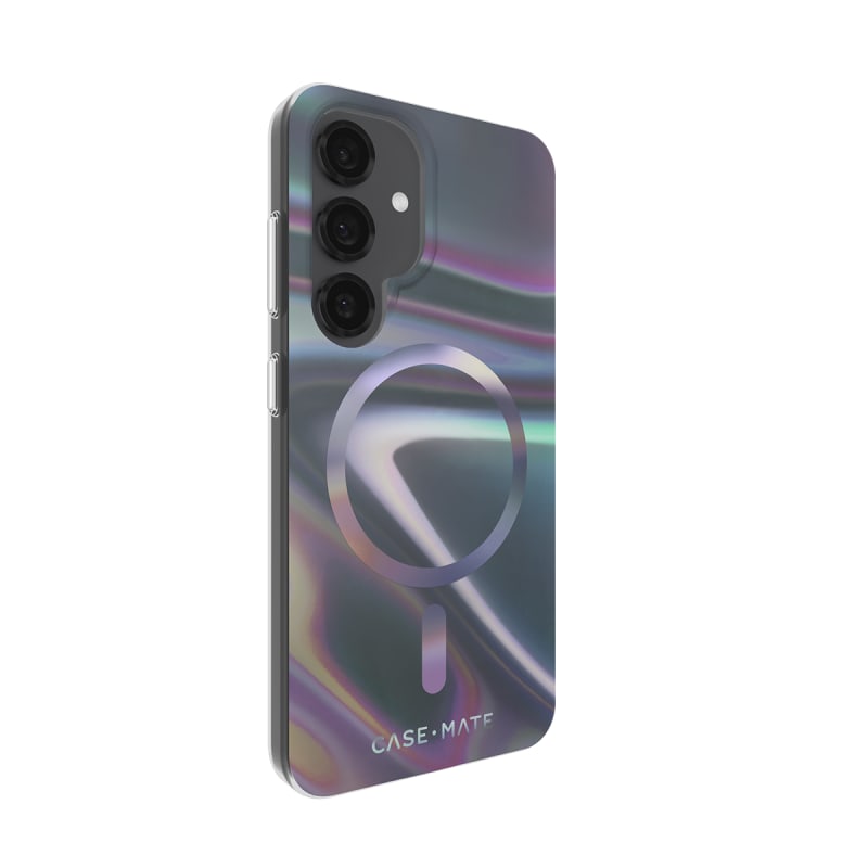 Case-Mate Soap Bubble Case with Magnet for Samsung Galaxy S25 Series – Iridescent