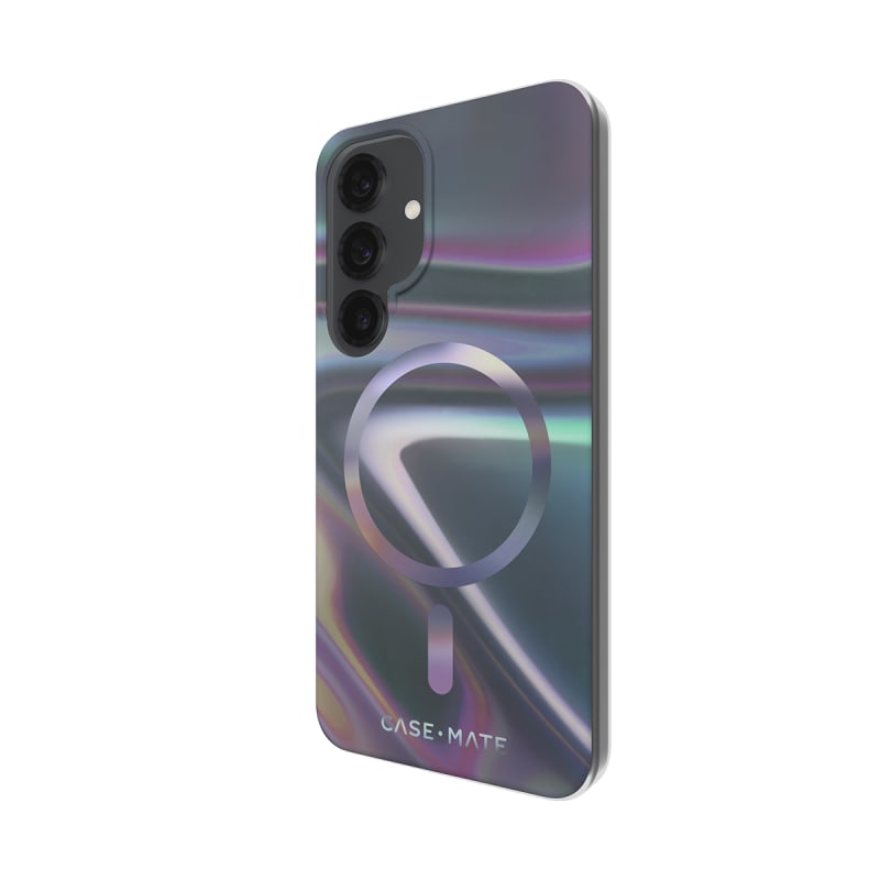 Case-Mate Soap Bubble Case with Magnet for Samsung Galaxy S25 Series – Iridescent