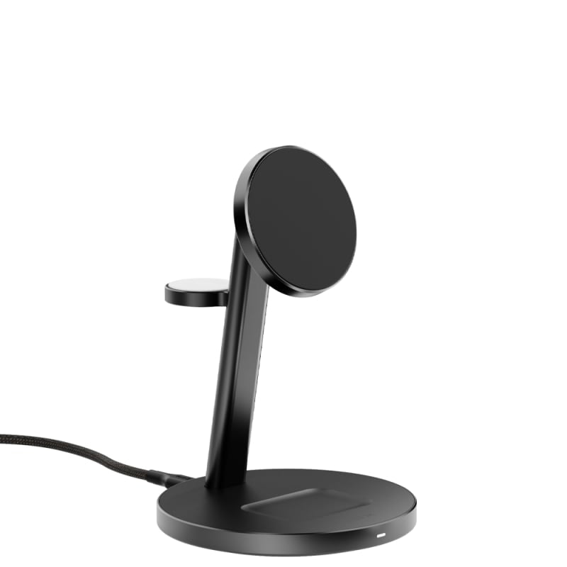 EFM Qi2 Trio Wireless Charge Stand – 30W Power & 5W Power Compatible
