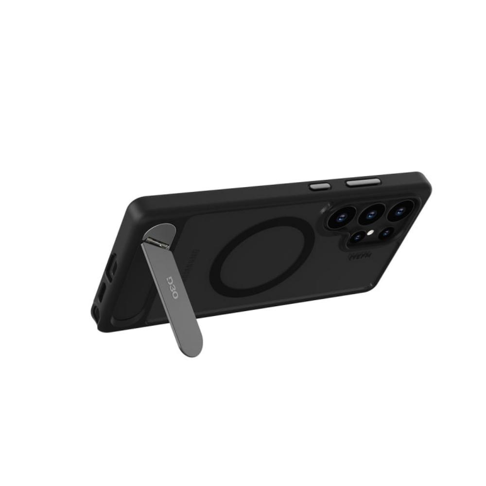 EFM Alta Case with D3O BIO For Samsung Galaxy S25 Ultra - Black/ Clear