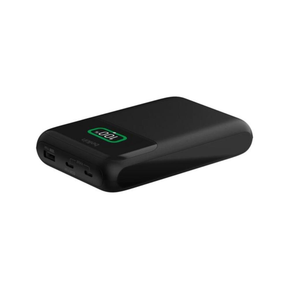 Belkin BoostCharge 65W Pro 3-Port Laptop Power Bank 20K - Black