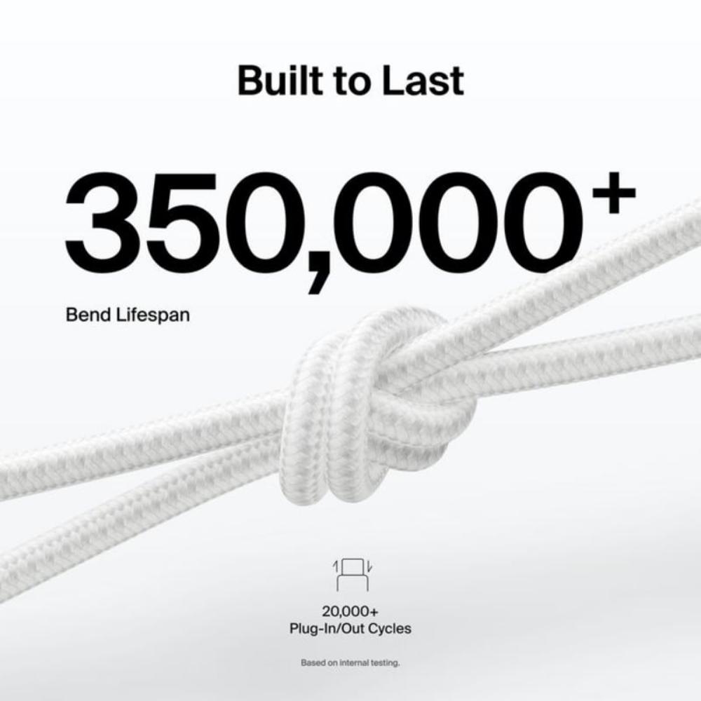 Belkin Boost Charge Pro USB-A to C - Braided Cable - 1m
