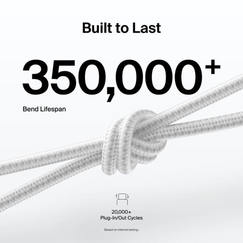 Belkin Boost Charge Pro USB-C to C 240W 2m Braided Cable