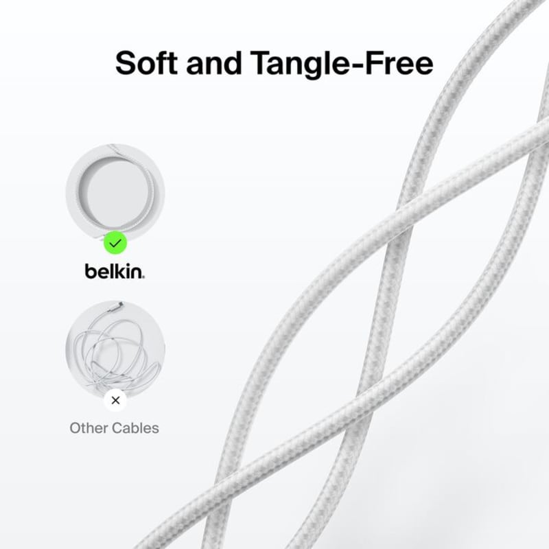 Belkin Boost Charge Pro USB-C to C 240W 2m Braided Cable