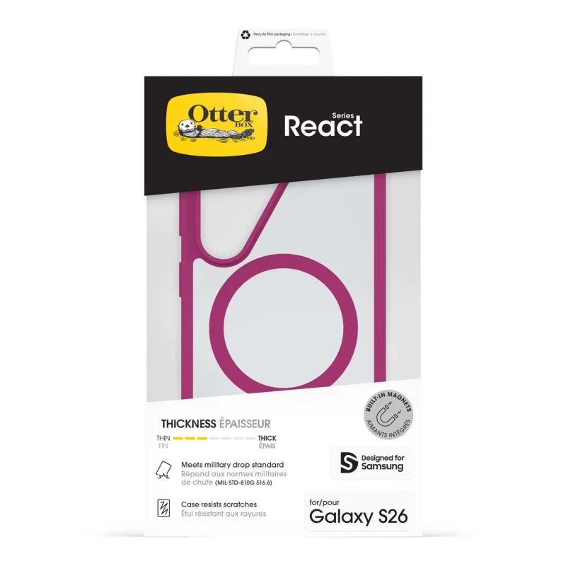 OtterBox React Case w/Magnets Suits New Samsung Galaxy 26 Series