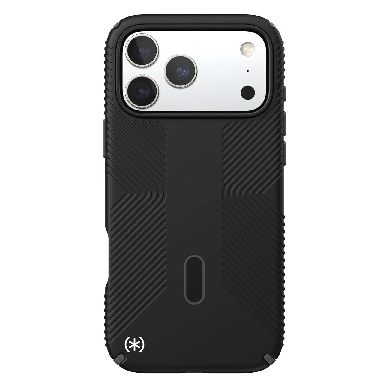 Speck Presidio2 Grip MagSafe Case With ClickLock for iPhone 17 Pro Max - Black/Grey