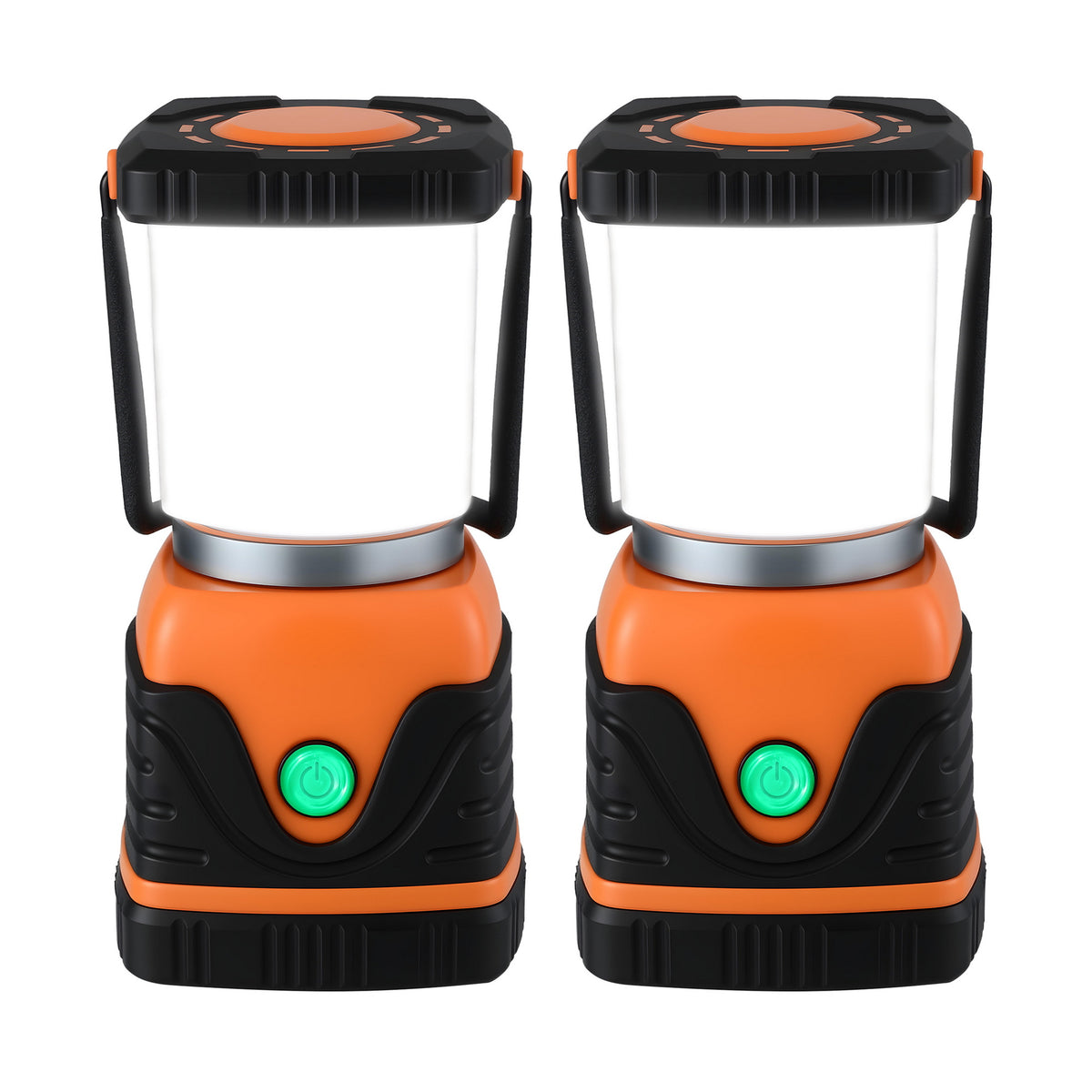 Weisshorn 2-Pack LED Camping Lanterns Super Bright Waterproof Portable Emergency Tent Lights