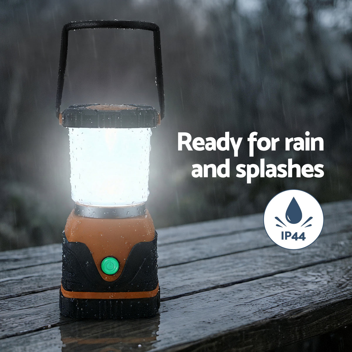 Weisshorn 2-Pack LED Camping Lanterns Super Bright Waterproof Portable Emergency Tent Lights