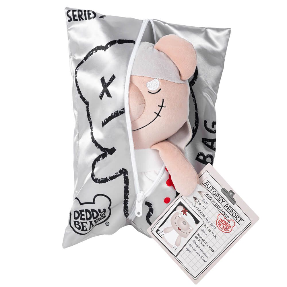 Deddy Bears Series 2 Plush in Bag Dolli Collectable White Soft Toy 6+ Years