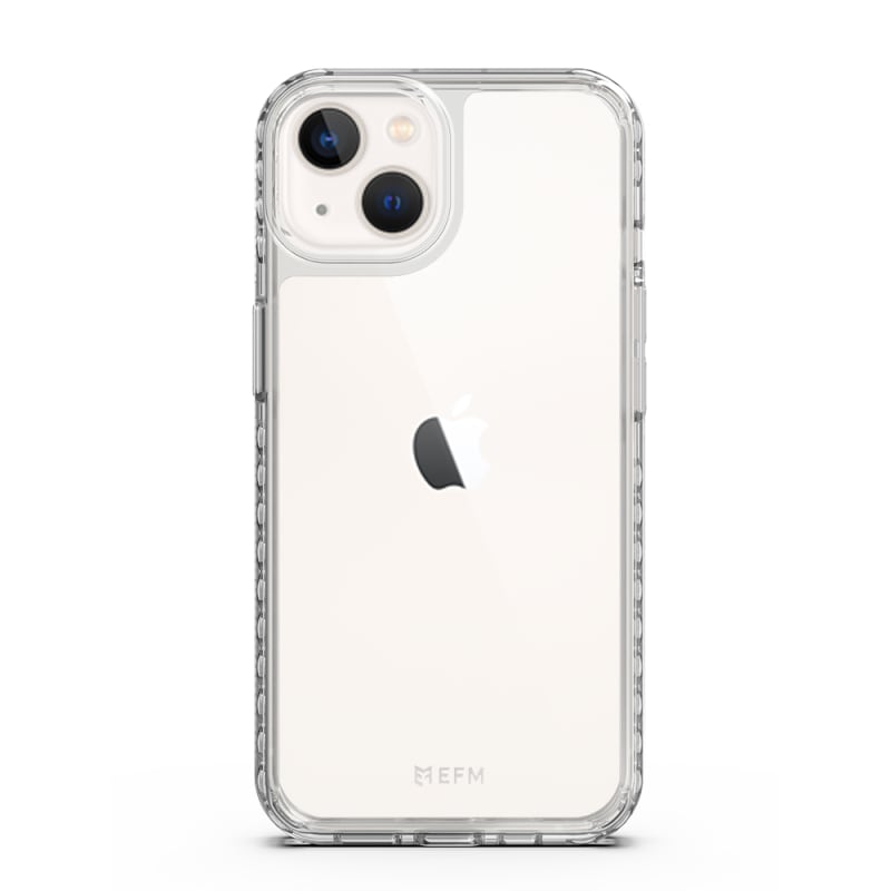 EFM Zurich Case Armour for iPhone Series – Clear & Black
