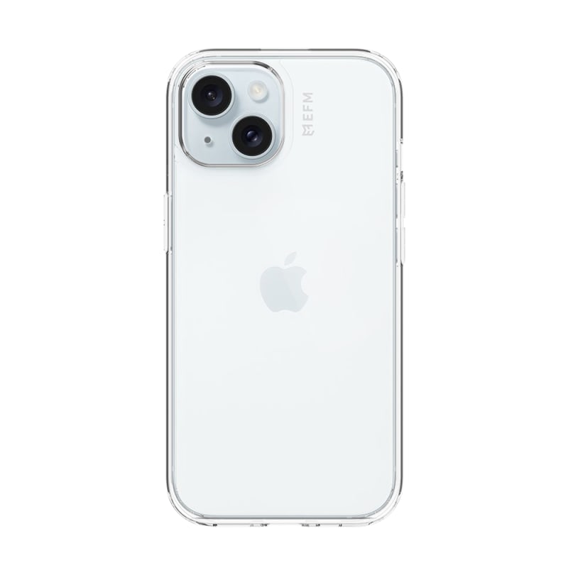 EFM Zurich Case Armour for iPhone Series – Clear & Black