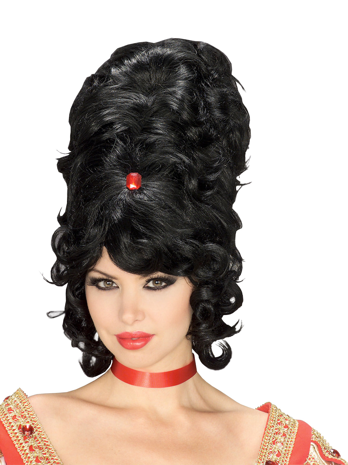 Beehive Wig Black - Adult
