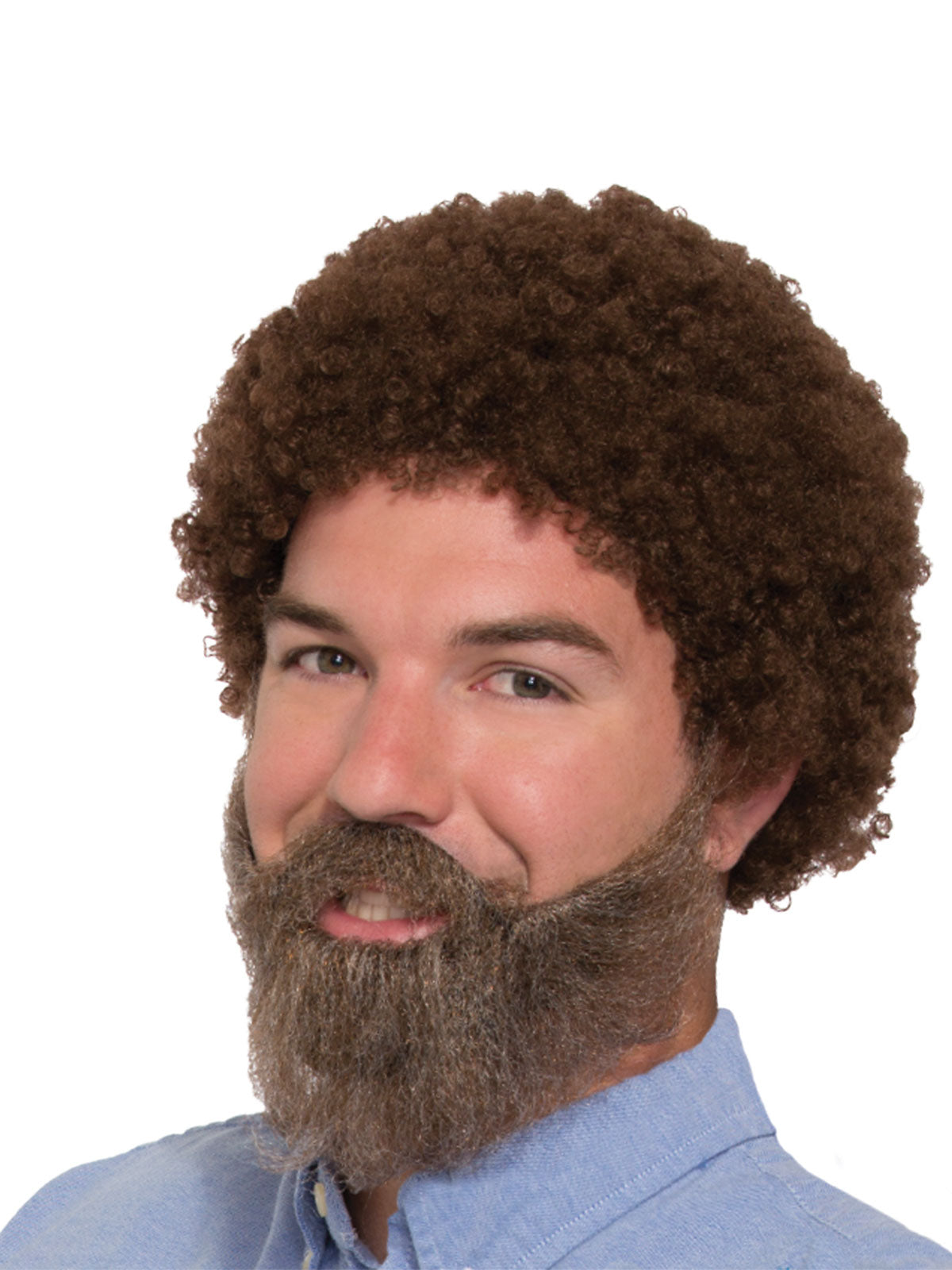 80'S Man Wig Beard & Moustache Adult