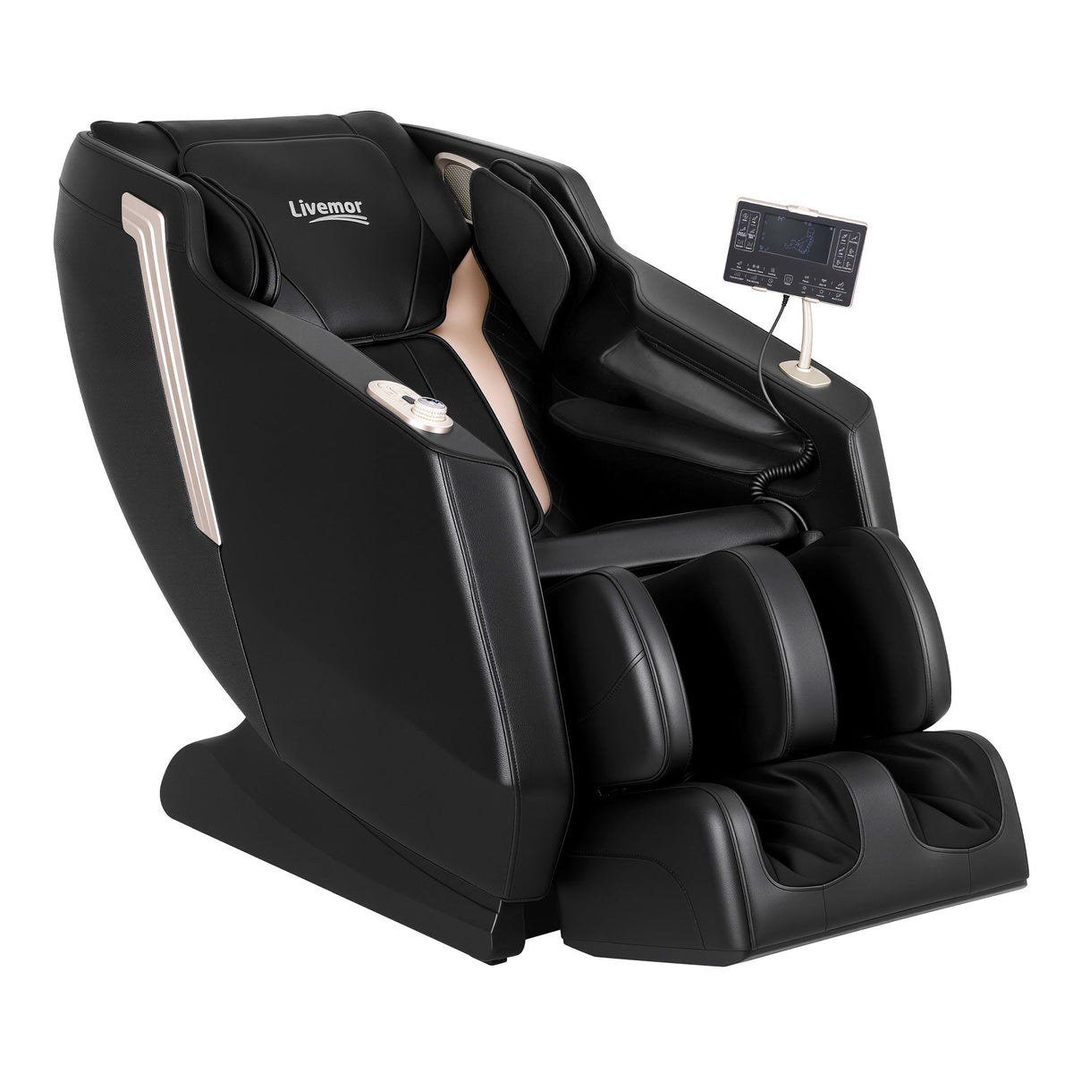 Livemor Flex Massage Chair Full Body with Zero Gravity Recliner and Footrest